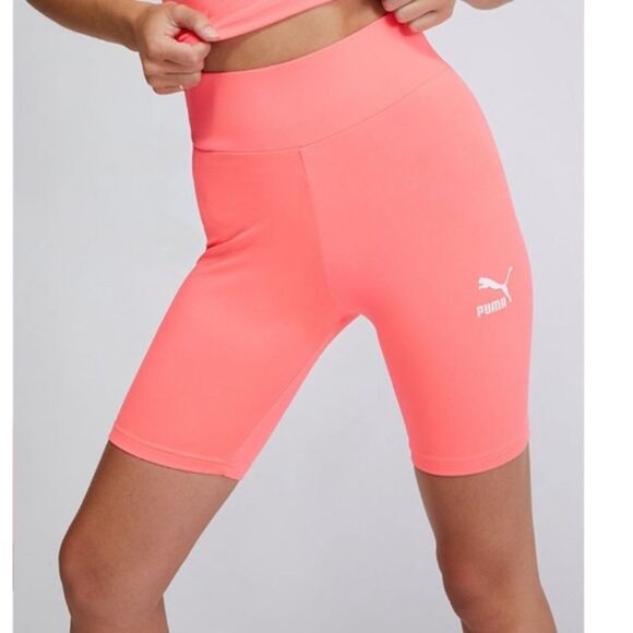 NWT Puma Summer Squeeze Bike Shorts Color Georgia
Peach XS - Picture 1 of 8